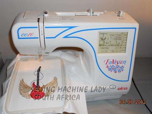 HOT!! ELNA CE10 EMBROIDERY MACHINE
