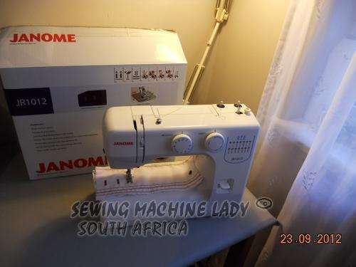 was R1500! JANOME JR1012 SEWING MACHINE