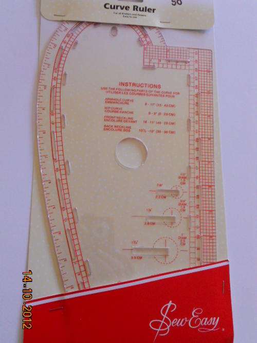 CURVE RULER