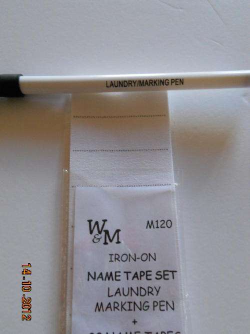 LAUNDRY PEN AND LABELS