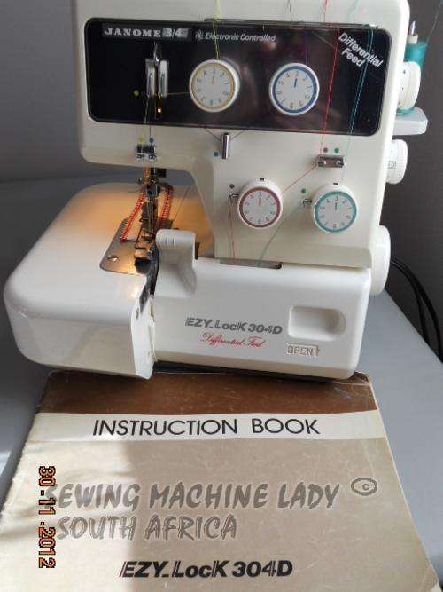 JANOME FINESSE 304D EZY LOCK OVERLOCKER