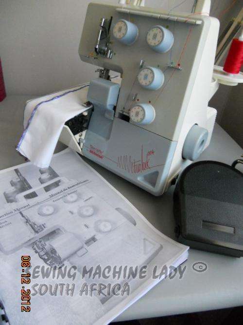 BERNINA BERNETTE FUNLOCK 004 OVERLOCKER -NON DIFFERENTIAL FEED MACHINE