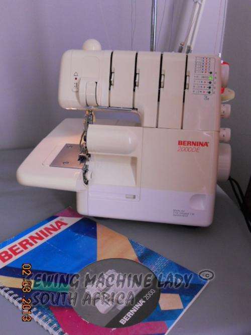 HOT! BERNINA 2000DE OVERLOCKER