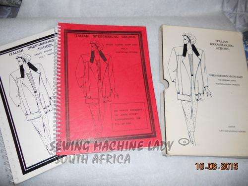 2 BOOKS FOR: ITALIAN DRESSMAKING SCHOOL