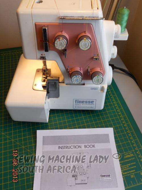 JANOME FINESSE 234D OVERLOCKER (Was R1400) rust