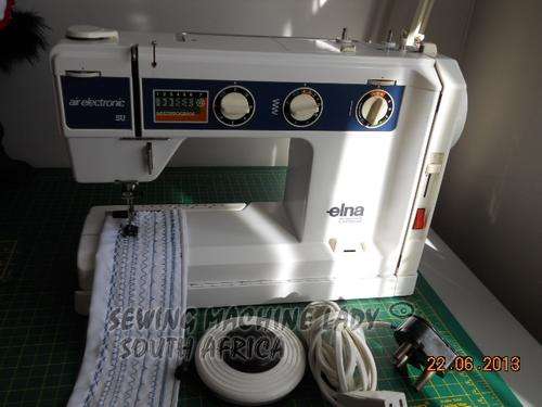 ELNA SU AIR ELECTRONIC SWISS SEWING MACHINE