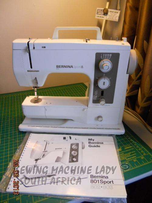 BERNINA SPORT 801 SWISS SEWING MACHINE