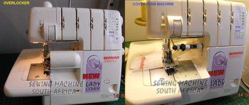 BERNINA 2000DCE OVERLOCKER TRANSFORMS INTO COVERSEAM MACHINE