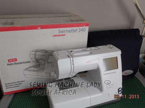 BERNINA DECO 340 (USB) ver1.3 EMBROIDERY MACHINE (IN BOX)