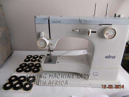 ELNA Supermatic SWISS MADE SEWING MACHINE BLUETOP