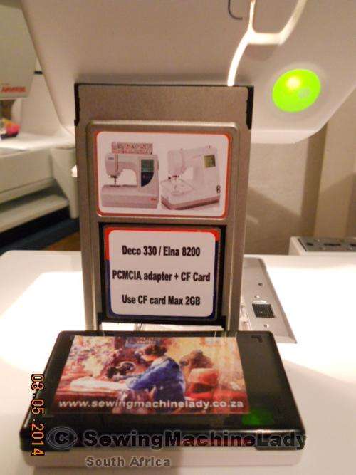 BERNINA DECO 330 TRANSFER KIT : CARD & USB READER BOX