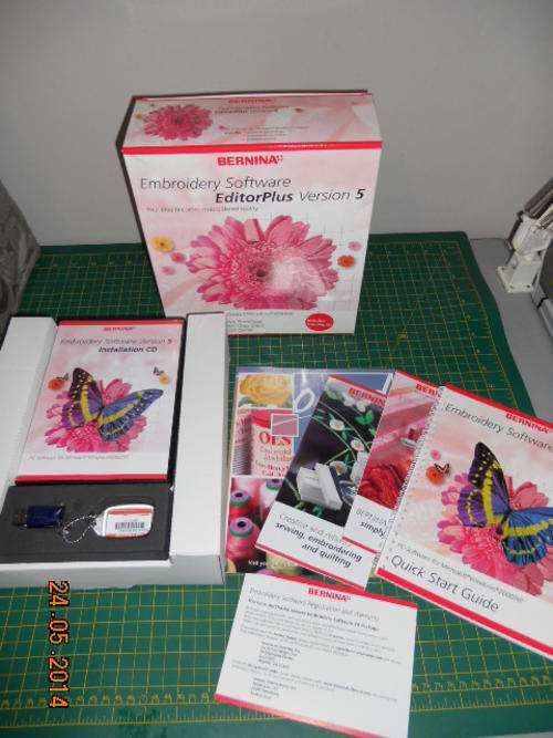 BERNINA EDITOR PLUS V5 DIGITIZING SOFTWARE