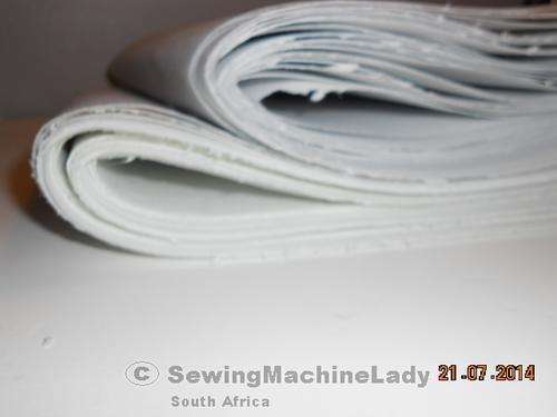 WHITE EMBROIDERY STABILISER (2 types included)