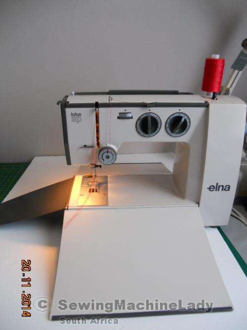 ELNA LOTUS (SPECIAL)  SWISS PORTABLE SEWING MACHINE