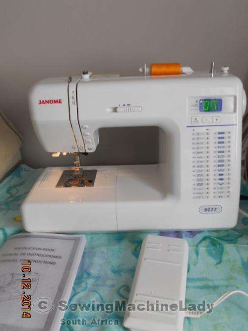 JANOME 8077 SEWING MACHINE
