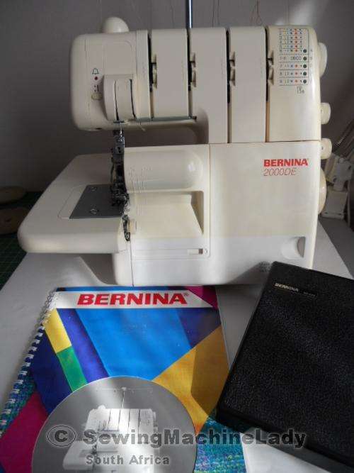 BERNINA 2000DE OVERLOCKER WITH AUTOMATIC TENSIONS