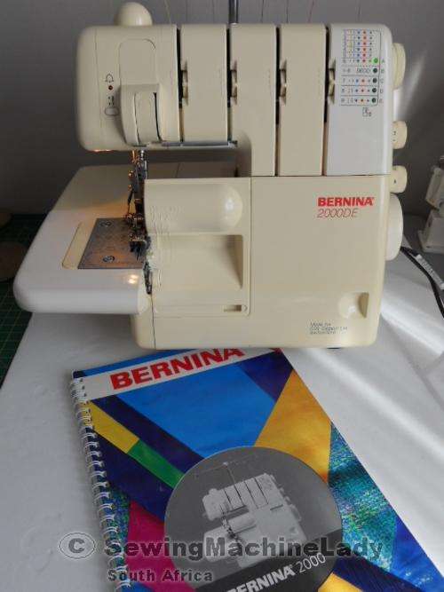 BERNINA 2000DE OVERLOCKER WITH AUTOMATIC TENSIONS