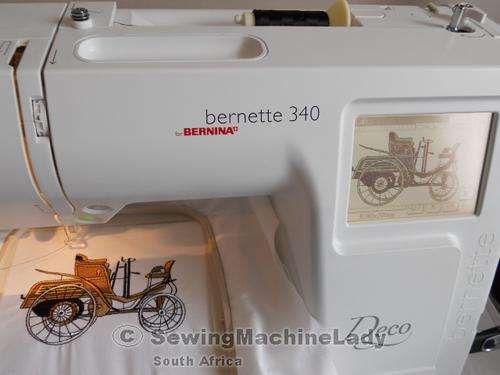 BERNINA DECO 340 (USB) ver1.3 EMBROIDERY MACHINE