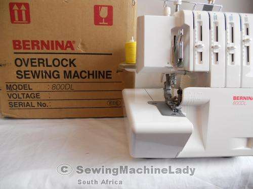 BERNINA 800DL OVERLOCKER IN BOX