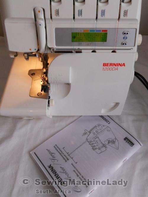 BERNINA 1200DA OVERLOCKER - LIKE NEW