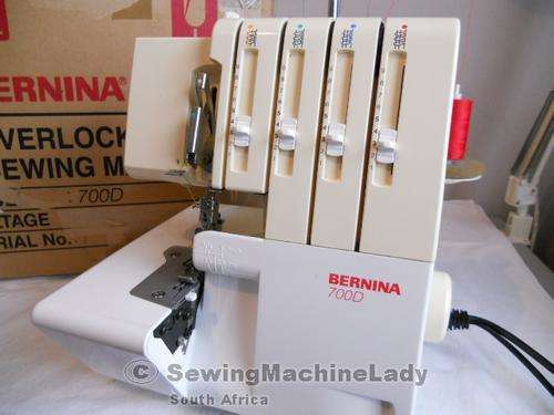 BERNINA 700D OVERLOCKER IN BOX