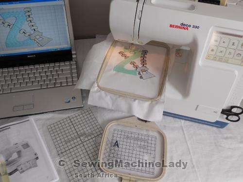 BERNINA DECO 330 EMBROIDERY MACHINE+CARD KIT