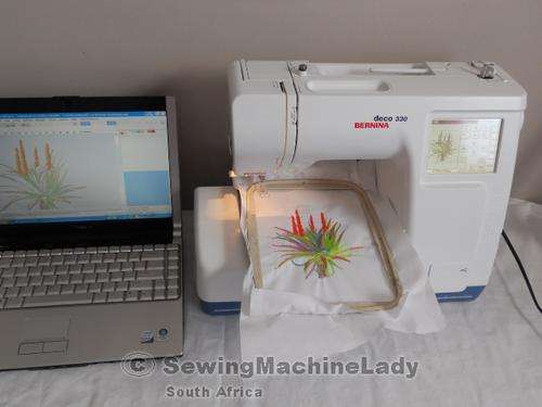 BERNINA DECO 330 EMBROIDERY MACHINE+CARD KIT