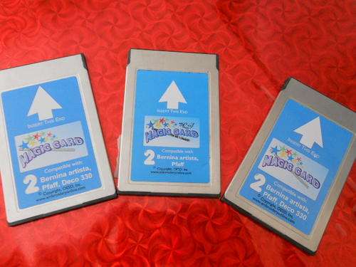 SPECIAL! 3Xcards OESD MAGIC BOX CARDS FOR DECO 330