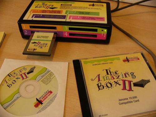 THE AMAZING BOX II (CONVERTER BOX) & CARD & EMBROIDERY DESIGNS
