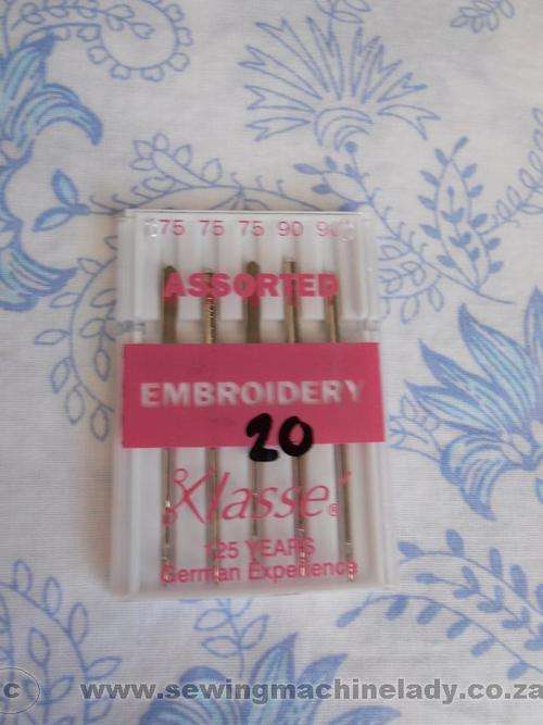 EMBROIDERY MACHINE NEEDLES (KLASSE)
