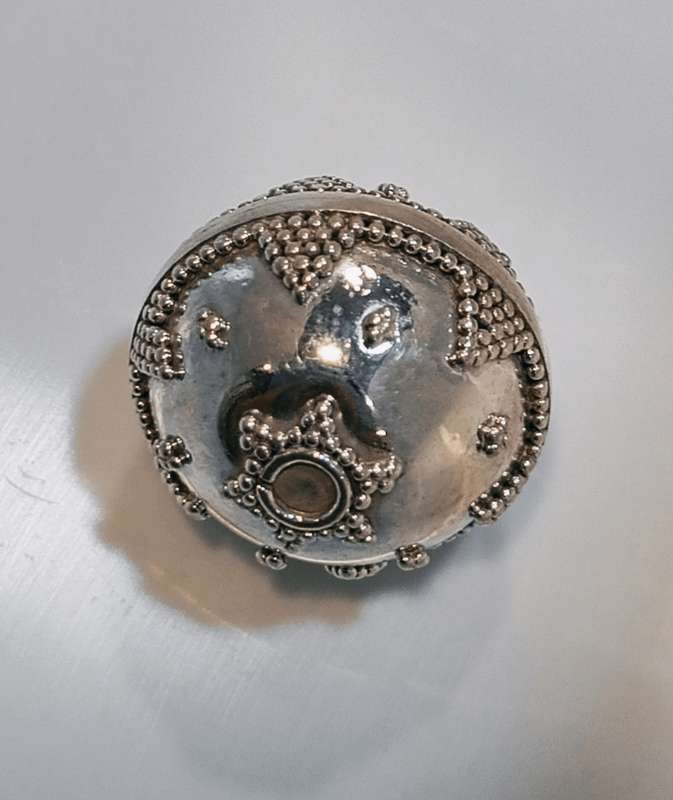 Silver harmony ball pendant