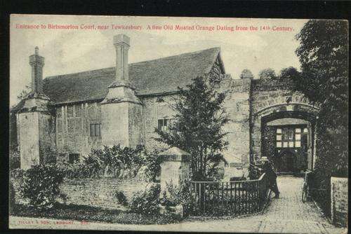 Tilley's Series Postcard- Entrance to Britsmorton Court. Circa 1910 . As scan.