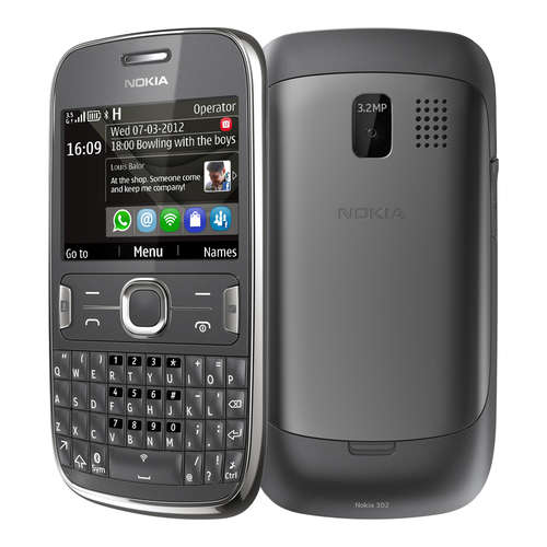 NOKIA ASHA 302 DARK GREY! BRAND NEW SEALED WITH LOCAL 12M WARRANTY!!! R90 SHIPPING!