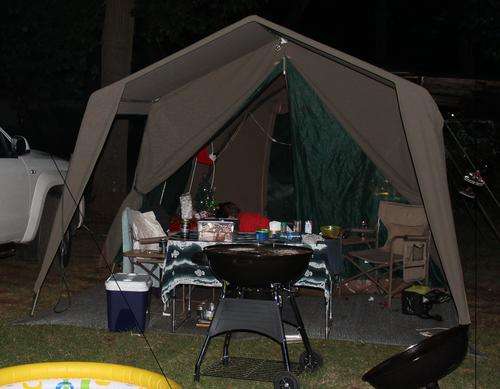 5 man Dome Safari Bush senior combo tent