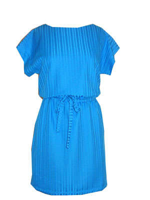 Vintage Bright Blue Dress