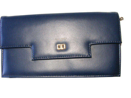 Vintage Navy Jaen Daveze Clutch Bag