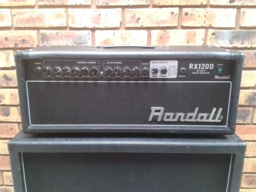 Randall RX120D Half Stack