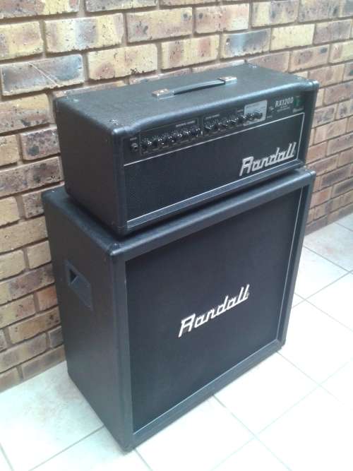 Randall RX120D Half Stack