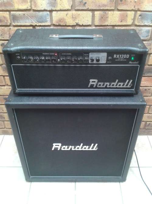 Randall RX120D Half Stack
