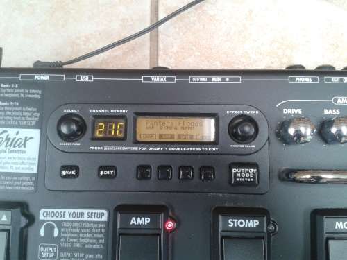 Line 6 POD XT Live (including FX Junkie pack)
