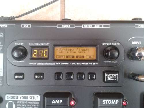 Line 6 POD XT Live (including FX Junkie pack)