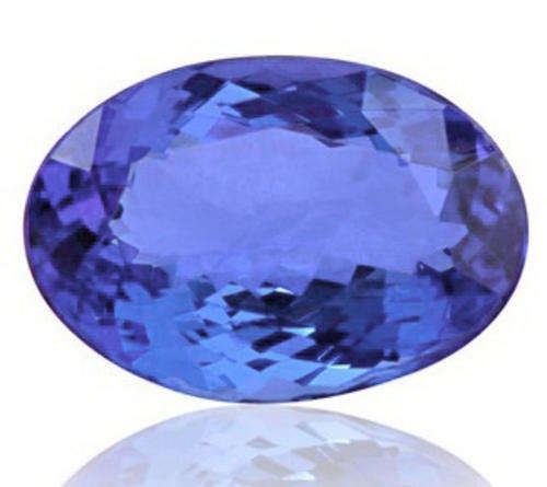 0.9Ct Oval Shaped Tanzanite.
