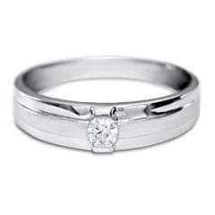 Certified 0.05Cts Round Cut Real Natural Diamond Ring SI Clarity H Color White Silver Metal