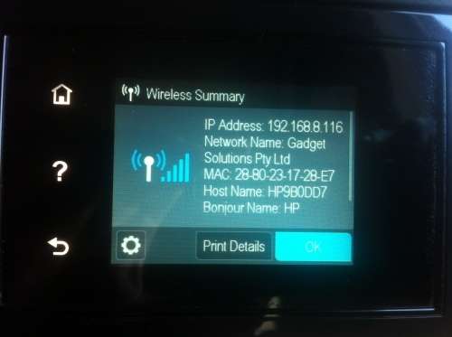 Connected To Wifi Network