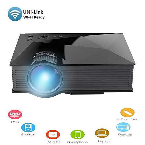 ****SPECIAL OFFER****UC46 Micro Projector Wifi 1200 Lumens HD DISPLAY