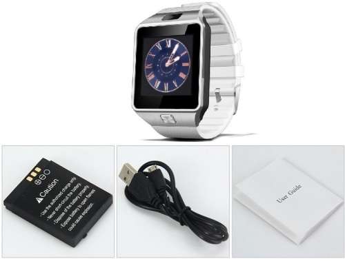 Brand NEW DZ09 Smart Watch Sim Ready White