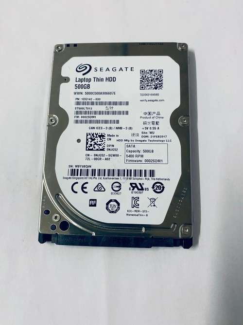 Seagate ST500LM012 500GB Notebook Hard Drive | 2.5 SATA 16MB | 5400RPM