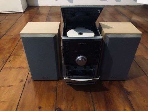 **Vintage** Sony EH10 - Micro System | MP3 | Tuner | Cassette | Aux | Hifi