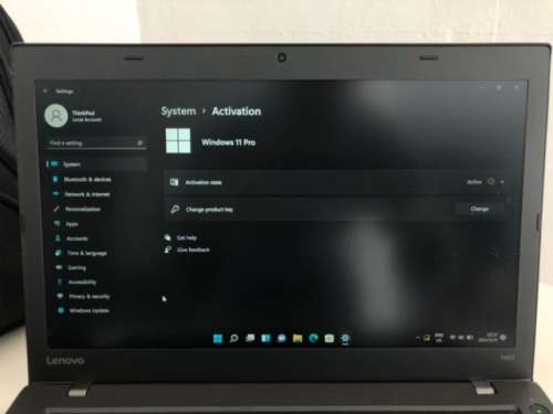 WINDOWS 11 PRO LENOVO THINKPAD T460 ULTRABOOK 6TH GEN i5vPro | 480GB SSD | 8GB RAM |  | FHD | LTE