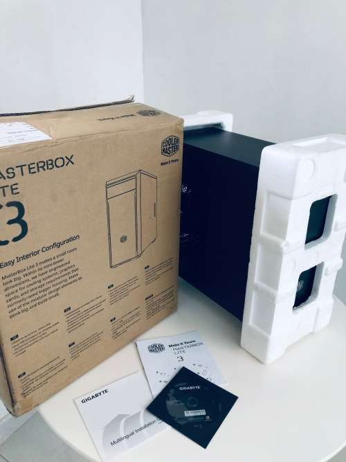 Cooler Master Entry Level Gaming PC - 1GB GPU - 4GB DDR4 - 8th Gen Intel i3 - 1TB HDD - Gigabyte 310